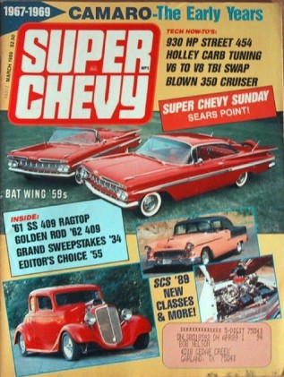 SUPER CHEVY 1989 MAR - RABID RAT, MIGHTY MOUSE